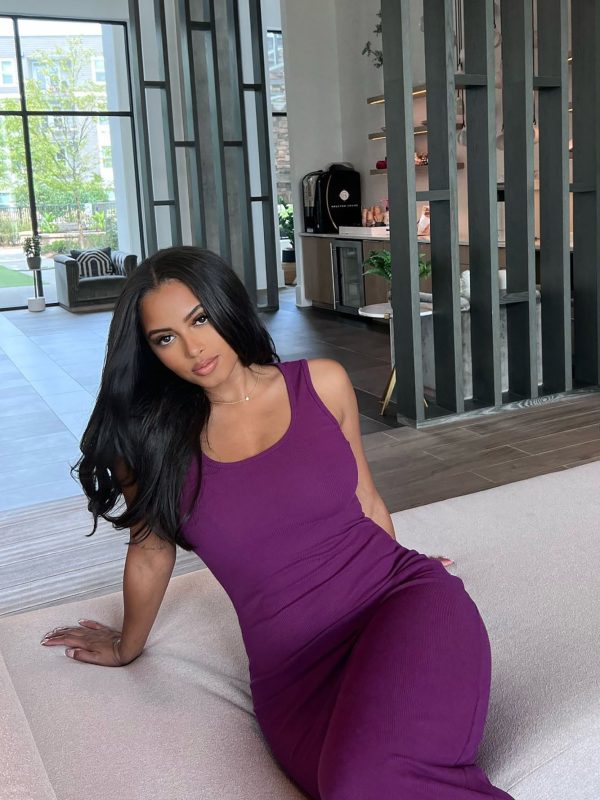 Mulberry Street Maxi Dress - Eggplant